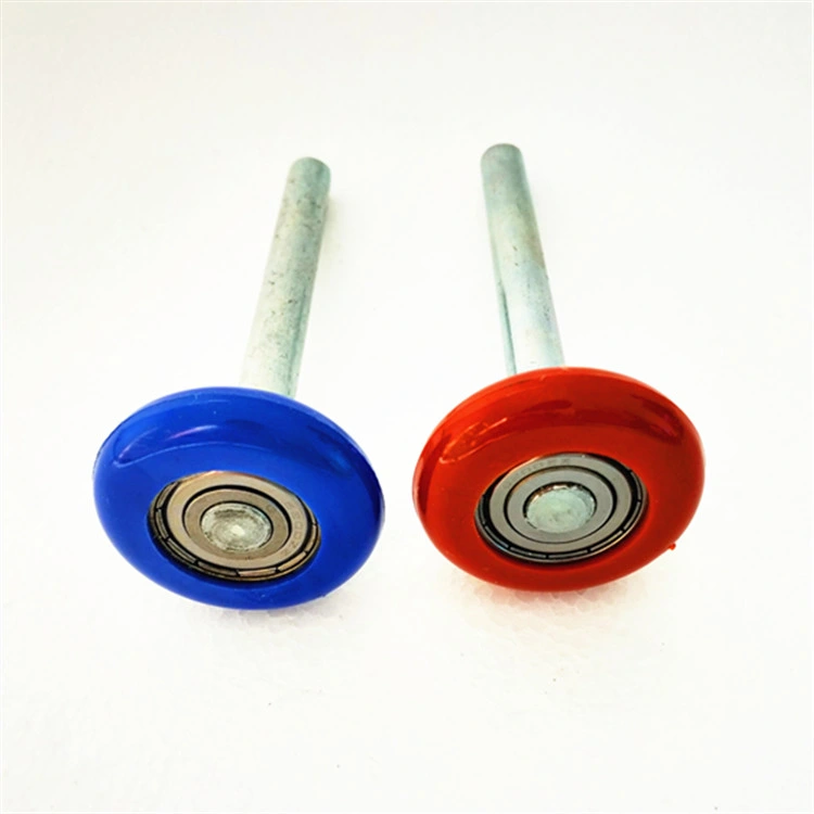 Red 6200zz Bearing 46*120mm Nylon Roller Belong Garage Door/Gate Hardware Accessories/Parts Pulley/Roller for Building Materials Door and Window Hardware