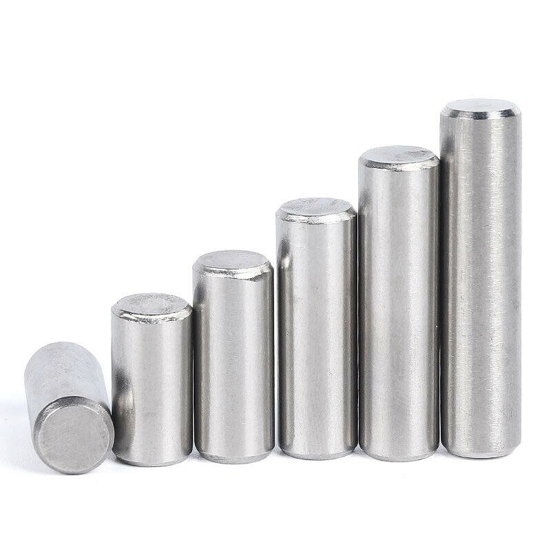 High Precision Custom Auto Lathe Turning SUS304 316 Stainless Steel Knurled Dowel Pin for Toy Car